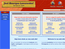 Tablet Screenshot of lamensdorf.com.br